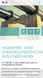 Mobile Screenshot of ivt-gmbh.de